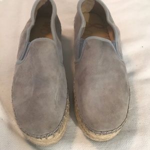 blue suede espadrille SAM EDELMAN SIZE 7